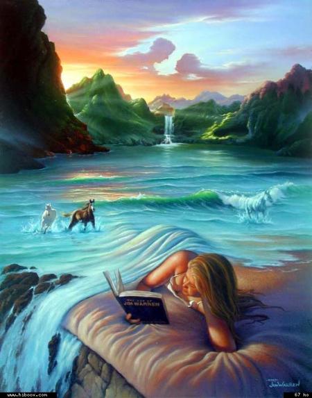 reve rien quand lisant
